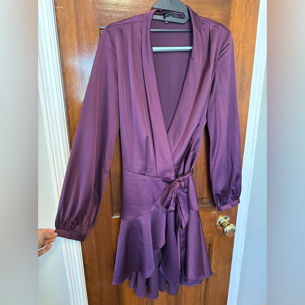 Lucy Paris Deep Purple Dress
